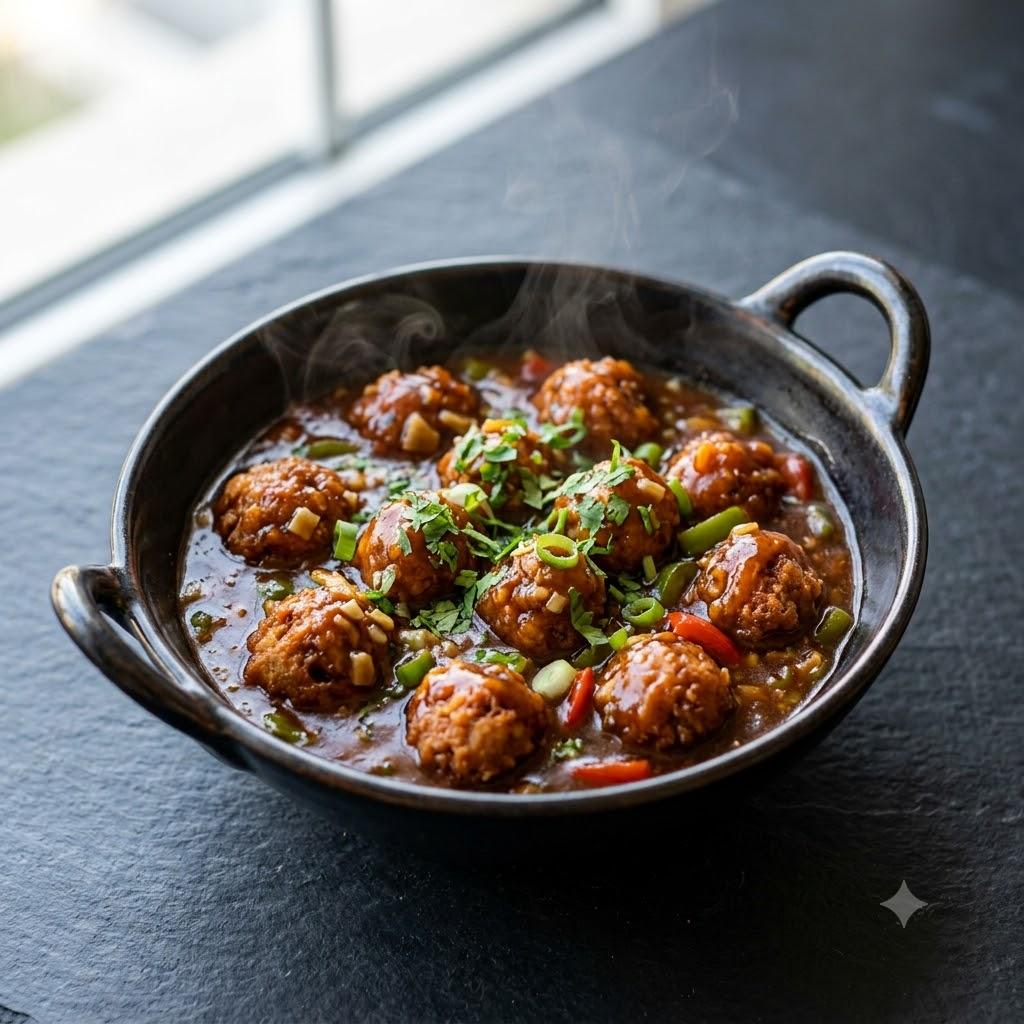 Veg Manchurian (Gravy)